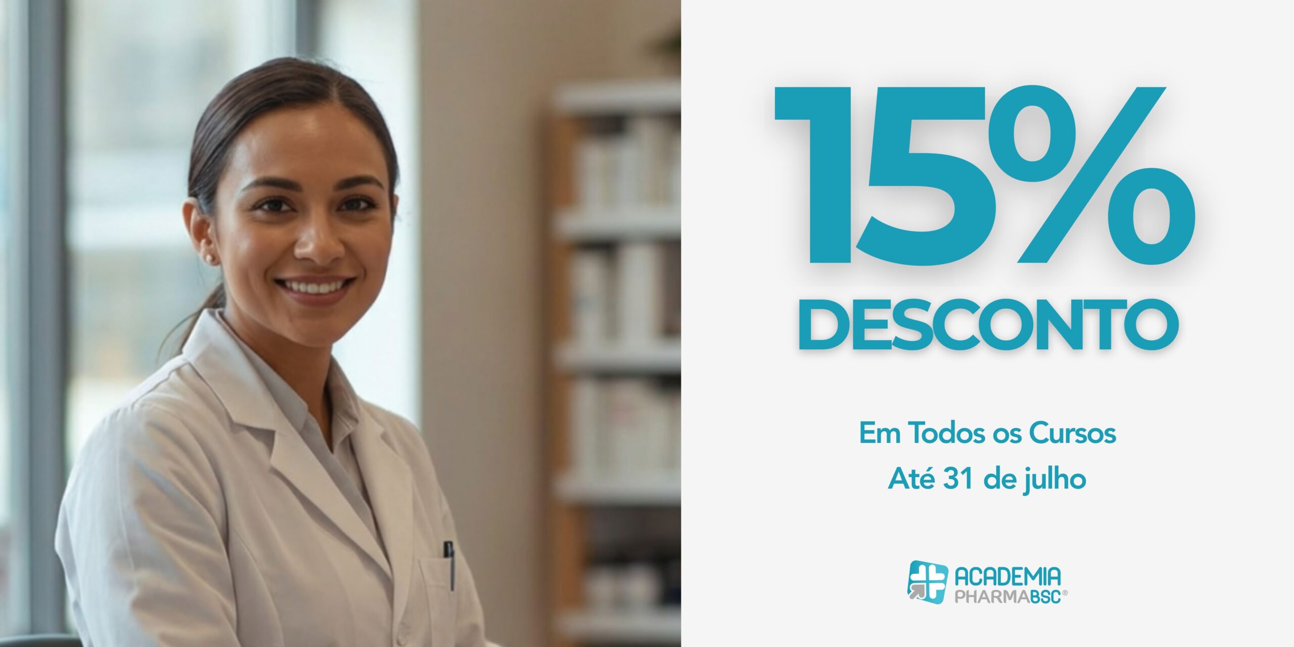 Promoção Verão 2026 - Academia PHARMABSC
